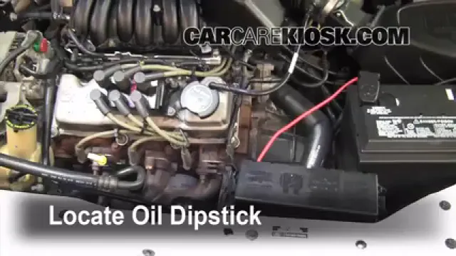 2002 Ford Taurus SE 2-Valve 3.0L V6 Huile Vérifier le niveau de l'huile